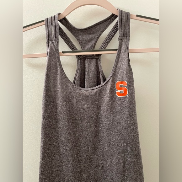 Syracuse heather grey razor back workout tank - Picture 3 of 9